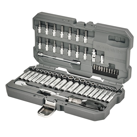 Ingersoll Rand 66 Piece SAE/Metric Master Mechanics Tool Set 752017